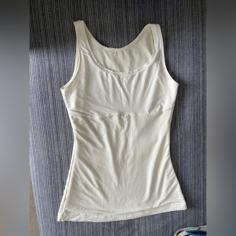 Maidenform Women's Ivory Tank Top